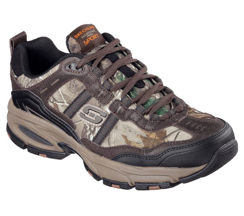 Skechers Herr Camo Sneakers - Vigor 2.0 - The Beard - Sverige (GRHKX-7295)